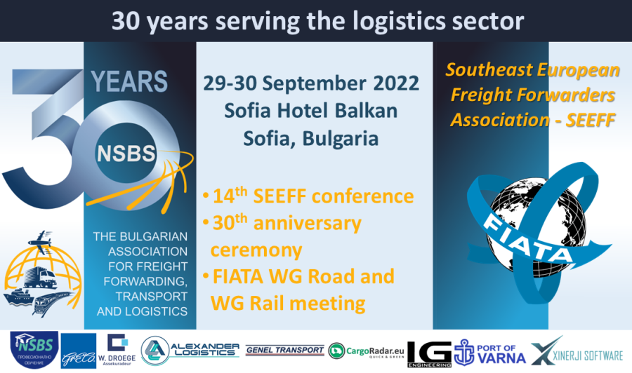International SEEFF conference Digitalization, Multimodality, Sustainability, on the occasion of the 30th anniversary of NSBS